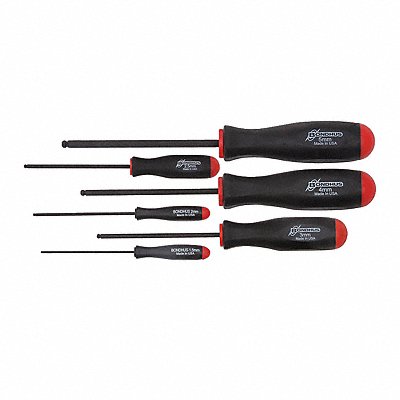 Set 6 Ball End Screwdrivers