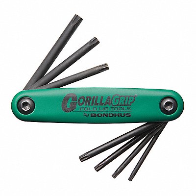 Set 7 Tip Gorillagrip Fold-Up Tools