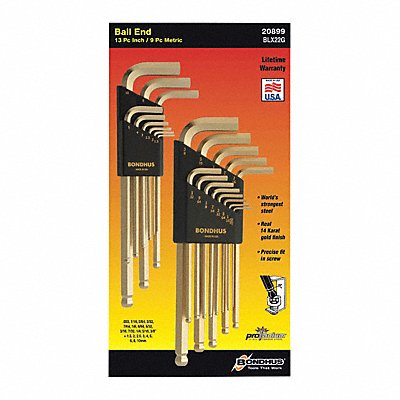 Bonus Pack-Ball End L-Wrench Set