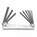 Set 9 Hex Metal Handle Fold-Up Tools