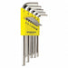 Set 13 Plated Hex L-Wrenches- Long