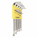 Set 13 Plated Ball End L-Wrenches- Long