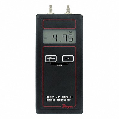 Handheld Digital Manometer 4 Digit LCD