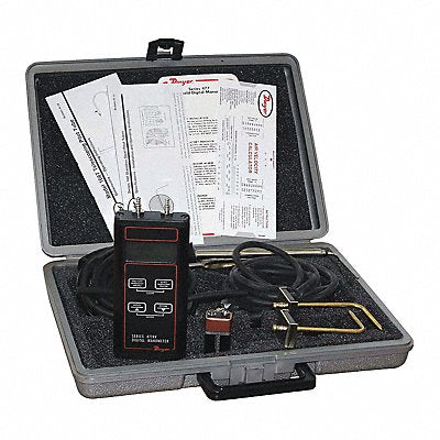 Air Velocity Kit With Digital Monometer