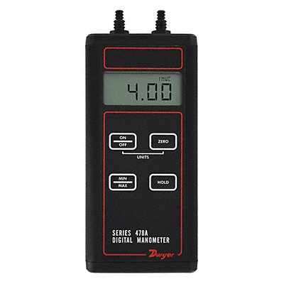 Digital Manometer -60 in wc to 60 in wc