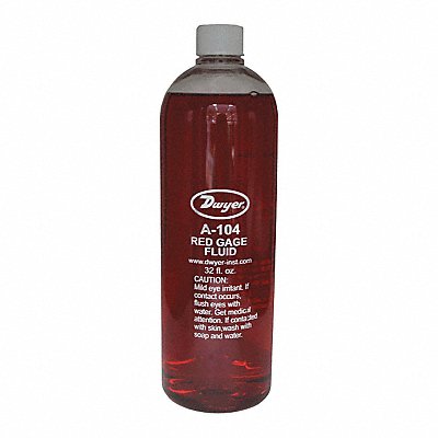 1 Qt Bottle Red Gauge Oil