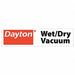 Decal Dayton Logo For Shop Vacuum