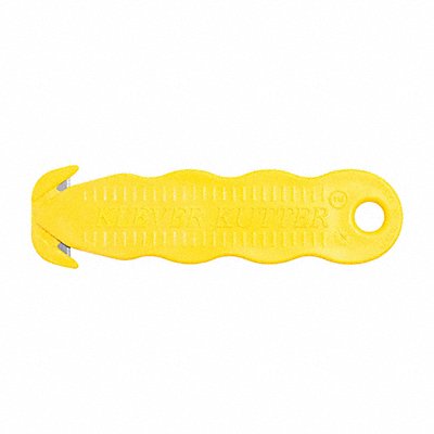 Safety Cutter Disp 4-3/4 Yellow PK100