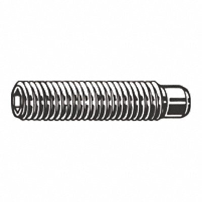 ScktStScrw OvalPt #10-24 3/16 L PK100