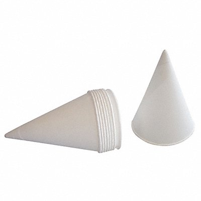 Disp. Cone Cup 4-1/4 oz White PK200