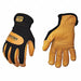 Mechanics Gloves Leather Blk/Tan M PR