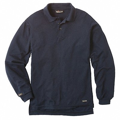 FR Regular Sleeve Shirt Navy MDR Button