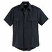 FR Short Sleeve Shirt Navy 44 in Snaps