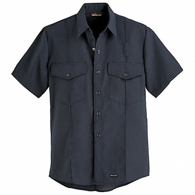 FR Short Sleeve Shirt Black 52 in Snaps