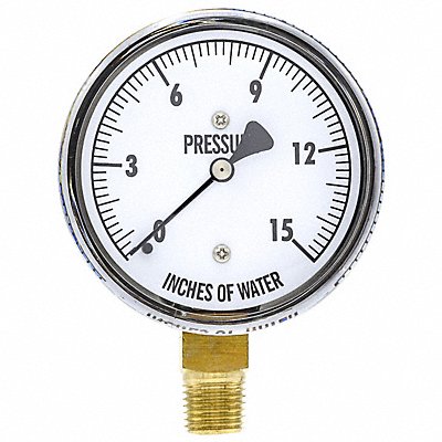 Differential Pressure Gauge 0 to 15 WC