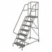 Rolling Ladder 7 Step Steel Perforated