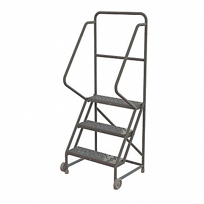 Tilt and Roll Ladder 3 Step Perforated