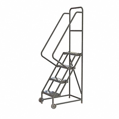 Tilt and Roll Ladder 4 Step Perforated