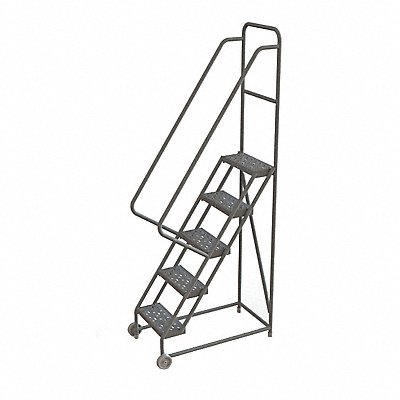 Tilt and Roll Ladder 5 Step Perforated