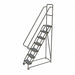 Tilt and Roll Ladder 7 Step Perforated