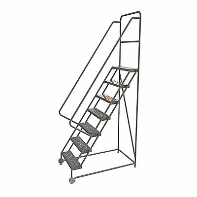 Tilt and Roll Ladder 7 Step Perforated