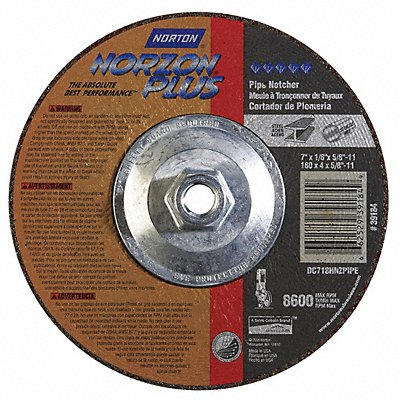 Depressed Ctr. Wheel T27 7in 5/8in-11