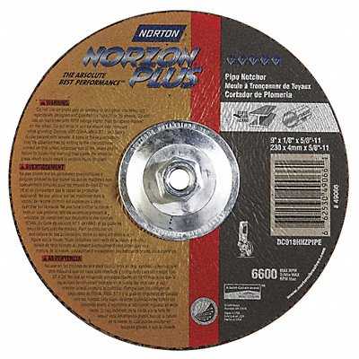 Depressed Ctr. Wheel T27 9in 5/8in-11