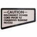 Warning Label English