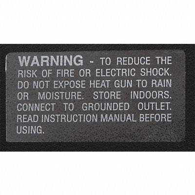 Warning Label