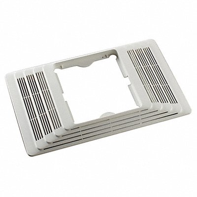 White Plastic Grille