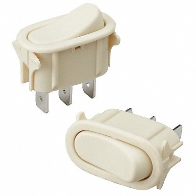 Rocker Switch Almond PK2