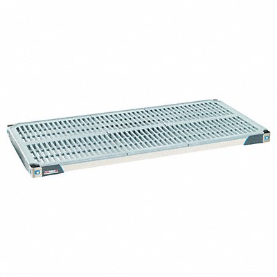 Plstc Shelf 36x2 3/8x18in LdCp 1000lb