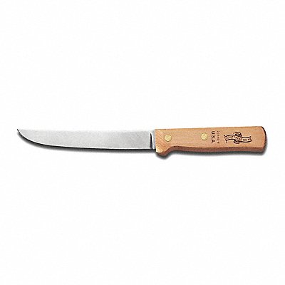 Wide Stiff Boning Knife 6 In