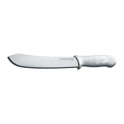 Butcher Knife 12 In Poly White