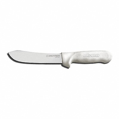 Butcher Knife 6 In Poly White