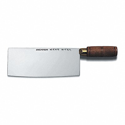 Chinese Chefs Knife 8 in Blade Brown