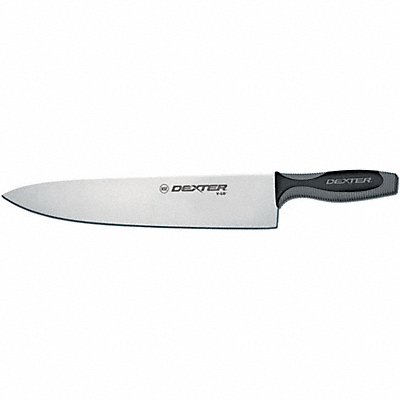 Cooks Knife 12 Blade Black/Gray Handle