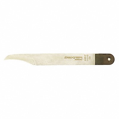 Curved Wide Point Mill Blade 6InX5/8In