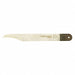 Curved Wide Point Mill Blade 6InX5/8In