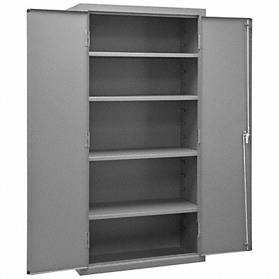 Storage Cabinet 72 x36 x18 Gray 4Shlv