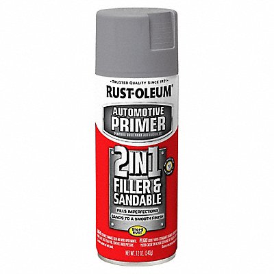 Filler and Sandable Primer Gray 12 oz