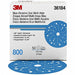 Hook-and-Loop Sanding Disc 6 dia Bl PK50