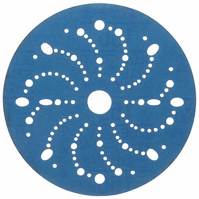 Hook-and-Loop Sanding Disc 6 dia Bl PK50