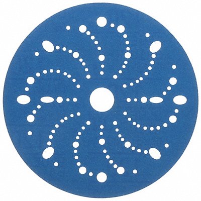 Hook-and-Loop Sanding Disc 6 dia Bl PK50