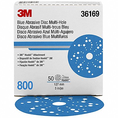 Hook-and-Loop Sand Disc 5 in Dia PK200