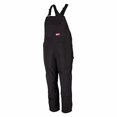 Freeflex Insulated Bib Overalls Black MR