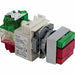 Illum Push Button 30mm 1NO/1NC Green/Red