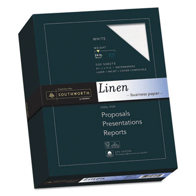 PAPER,LINEN25% COT 24#,WE