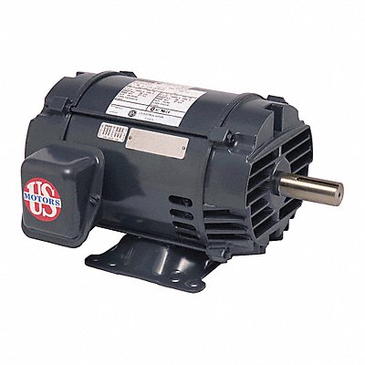 Metric Motor 208-230/460V AC Rigid Base
