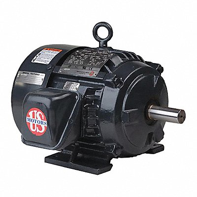 Motor 3PH 10HP 208-230/460V Steel Fr